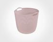 سبد رخت گرد طرح بافت -Round woven basket