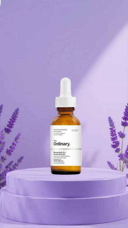 سرم آنتی اکسیدان و ضدپیری رسوراترول3%وفرولیک3% اوردینری