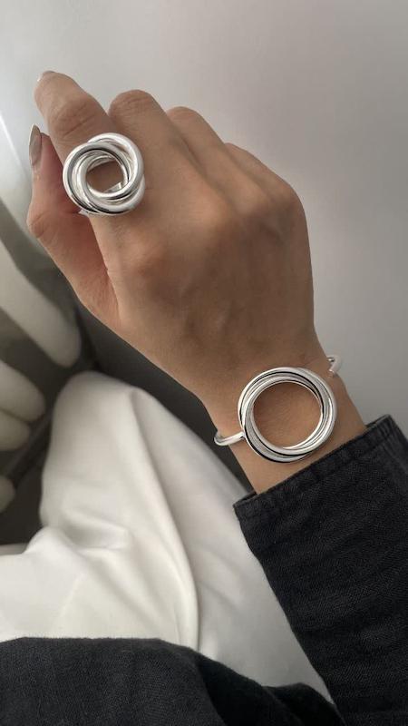 دسبند دایره استیل