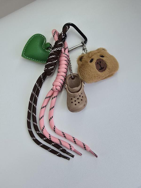 آویز کیف و جاسوییچی خرسی