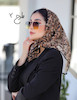 مینی اسکارف توری پلنگی 4009