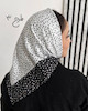 مینی اسکارف مشکی بهاره 4127