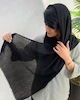 شال پلیسه برشکا ، شال مشکی برشکا ، شال پلیسه برشکا مشکی ، شال پلیسه مشکی مربعی ، شال وارداتی ، شال مشکی محرمی ، شال مشکی زنانه ، یگانه اسکارف