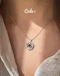 گردنبند love تلسکوپی 4626 