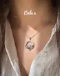 گردنبند love تلسکوپی 4626 