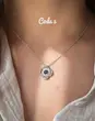 گردنبند love تلسکوپی 4626 