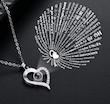 گردنبند love تلسکوپی 4626 
