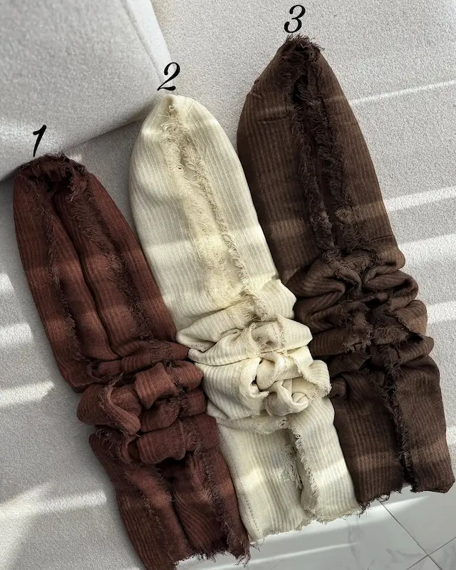 شال کنفی دورریش پاییزه وارداتی 4647