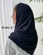 روسری ابریشم ژاکارد سرمه ای 4650
