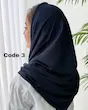روسری ابریشم ژاکارد سرمه ای 4650