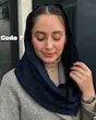 شال بافت ساده رینگی 4691