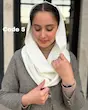 شال بافت ساده رینگی 4691