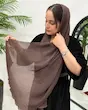 شال پلیسه برشکا لمه دار 4696