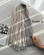 شال موهر زبرا پشمی اورجینال 4699