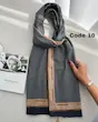 شال مخمل سرمه ای پاییزه 4703