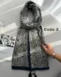 شال مخمل سرمه ای پاییزه 4703