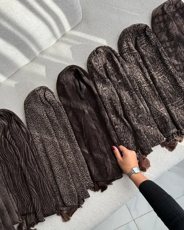 شال قهوه ای ، شال موکا ، شال برشکا وارداتی ، شال پلیسه وارداتی ، شال برشکا وارداتی  ، شال نخی ، شال قهوه ای ، شال جدید ، شال و روسری ، یگانه اسکارف  