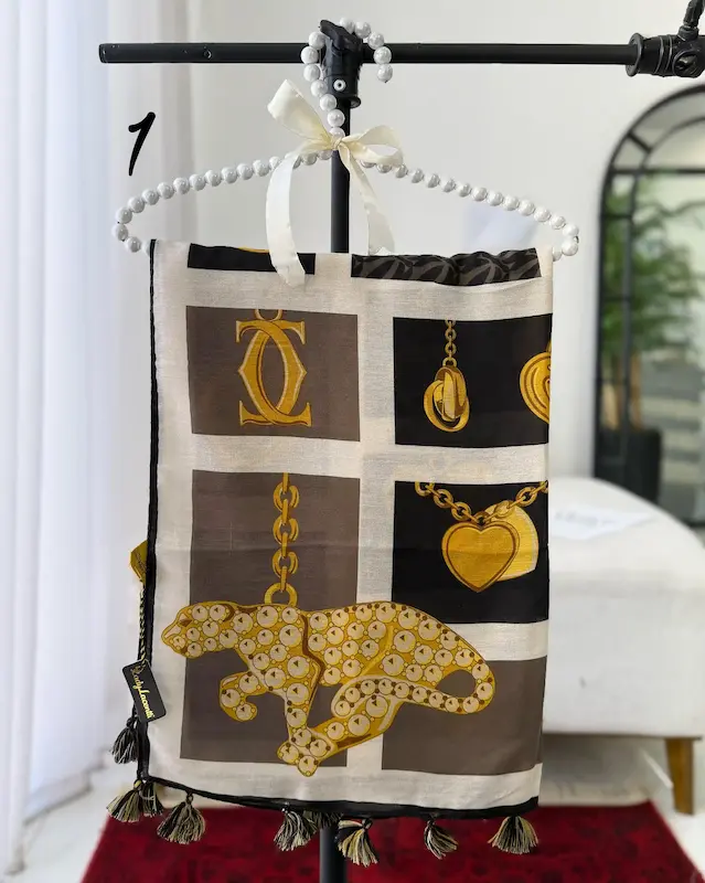 شال سیا اسکارف مارک 4804