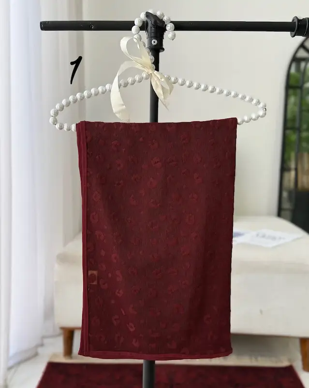 شال توری مخمل پلنگی وارداتی  4794