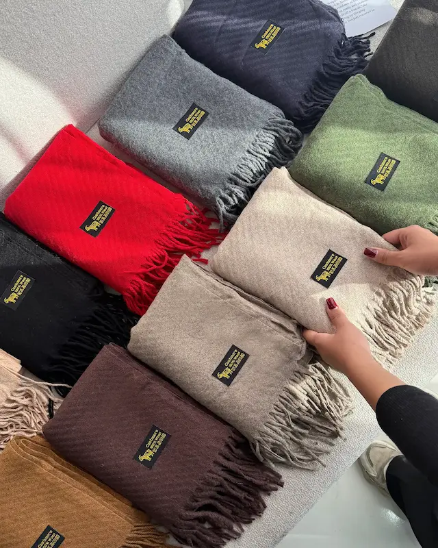 شال موهر کشمیر دورو وارداتی 4819