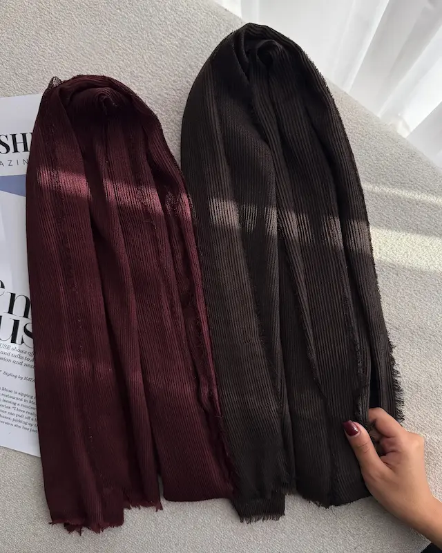 شال پلیسه برشکا دورریش 4820