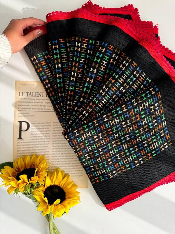 شال پلیسه دورعدسی یلدا وارداتی4822