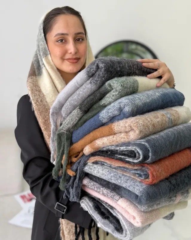 شال بیگ اسکارف پینترستی 4841