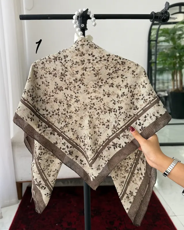 روسری درختی گل ریز 4857