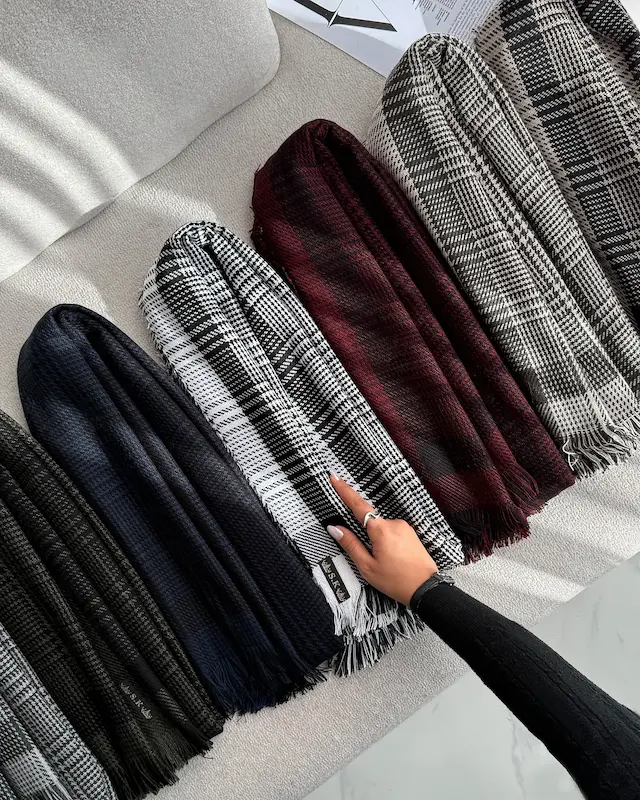 شال بوکله ، شال پیچازی ، شال ارزان ، شال پیچازی دورریش ، شال گرم ، شال و روسری جدید ، شال پاییزه ، شال زمستانه 