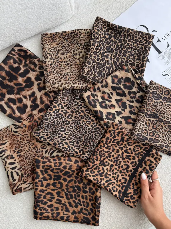 مینی اسکارف پلنگی 5404