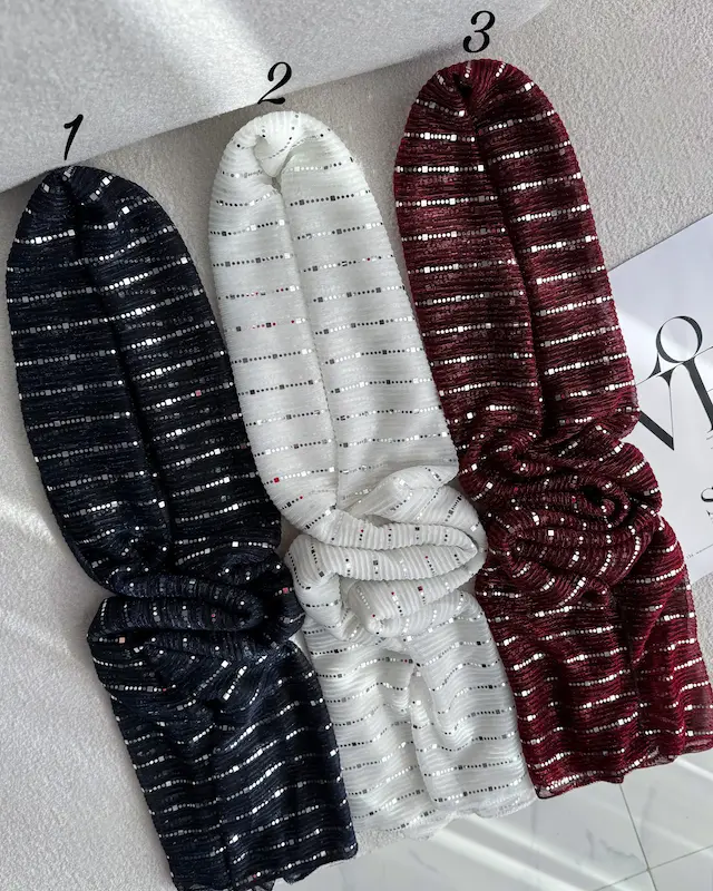 شال لمه مجلسی آینه ای 5423