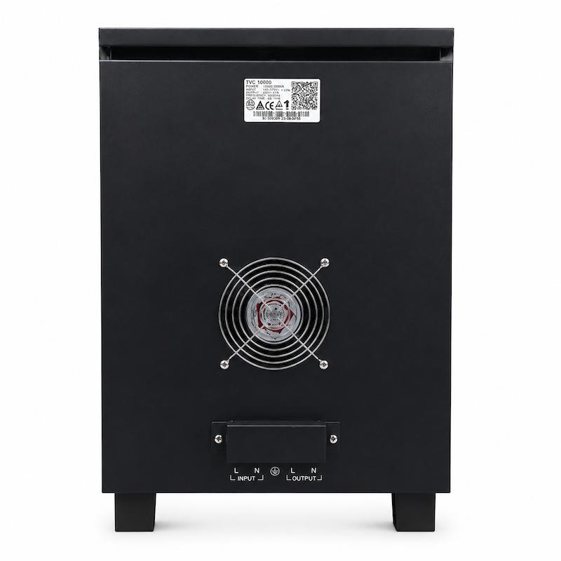 استابلایزر تکفاز 10KVA سروو موتور برند آلجا سیم پیچ تمام مس