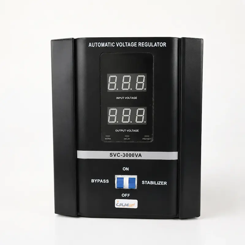 استابلایزر تکفاز 3KVA سروو موتور برند آلجا سیم پیچ تمام مس