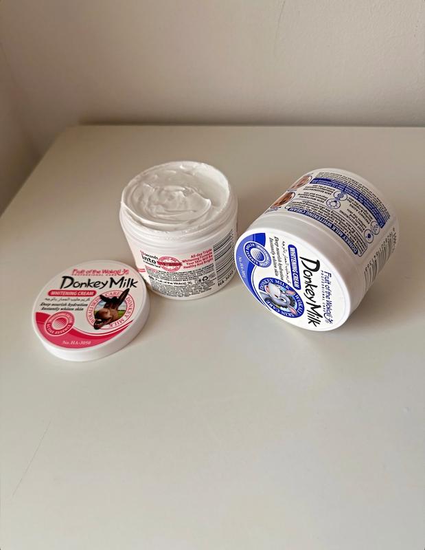 کرم سفید کننده شیر الاغ