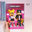دفتر مشق 50 برگ طرح ماینکرافت