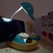 چراغ مطالعه فانتزی طرح دمپایی گربه ای