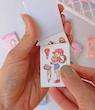 دفترچه استیکری کاغذ ژاپنی نیمه‌ شفاف