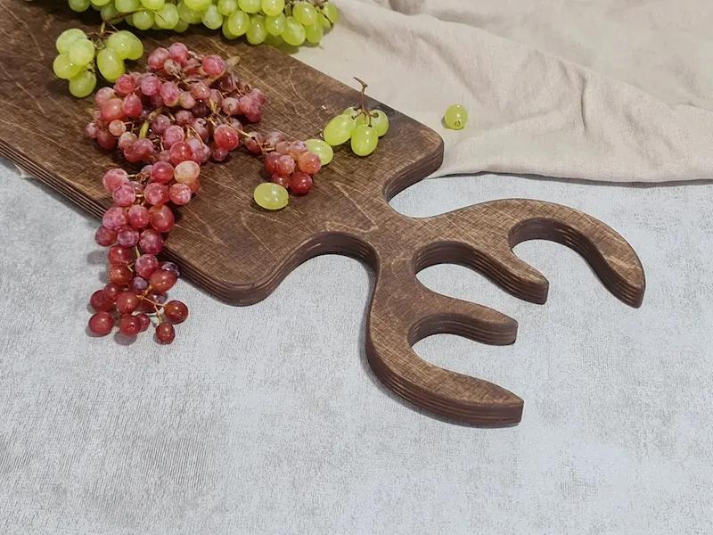 تخته سرو شاخ گوزنی مستطیل سایز بزرگ