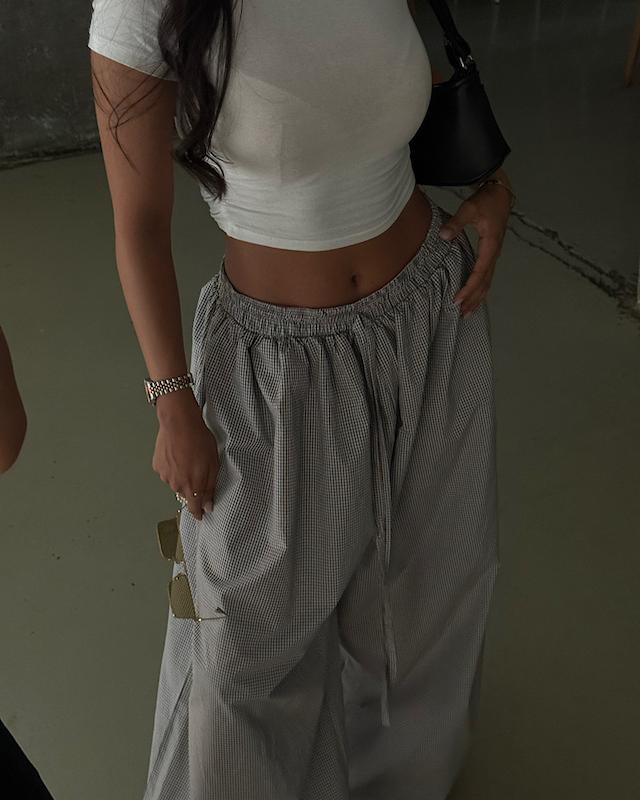 YOLO olive pants