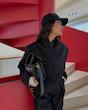 YOLO lila coat