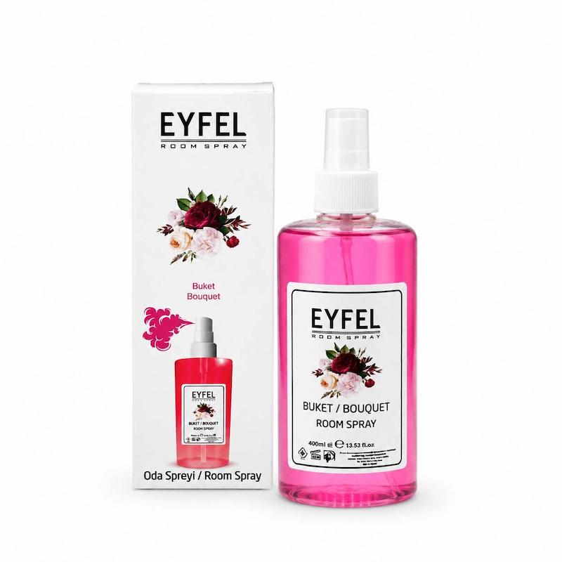 اسپری خوشبو کننده محیط ۴۰۰ میل رایحه بوکت | عطر گل‌های تازه و لوکس