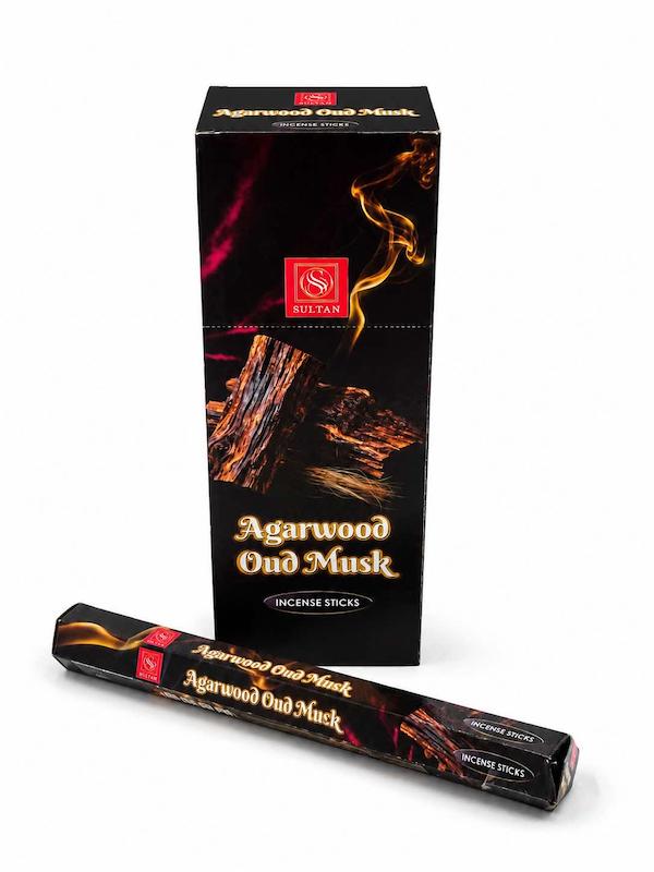 عود شاخه‌ای سلطان (Sultan) مدل Agarwood Oud Musk -