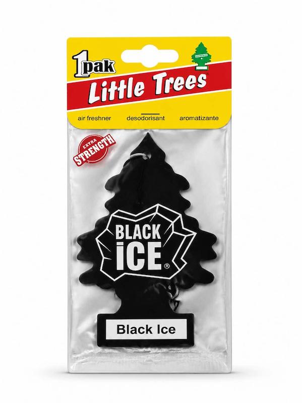 خوشبوکننده آویز Little Trees مدل Black Ice (یخ سیاه)