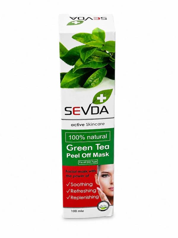 ماسک صورت چای سبز سودا (Sevda) - محافظت‌کننده و شفاف‌کننده پوست (۱۰۰ میل)