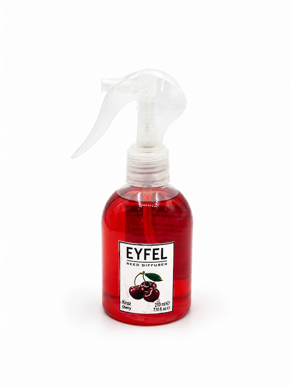 اسپری خوشبوکننده هوا ایفل EYFEL رایحه گیلاس (Cherry) حجم 210 میلی‌لیتر