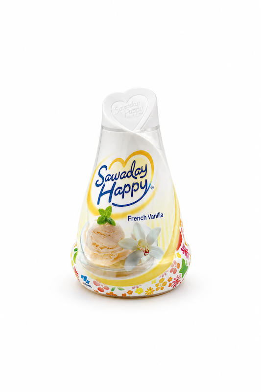 خوشبوکننده دکوراتیو Sawaday Happy مدل فرنچ وانیل | اورجینال ژاپن