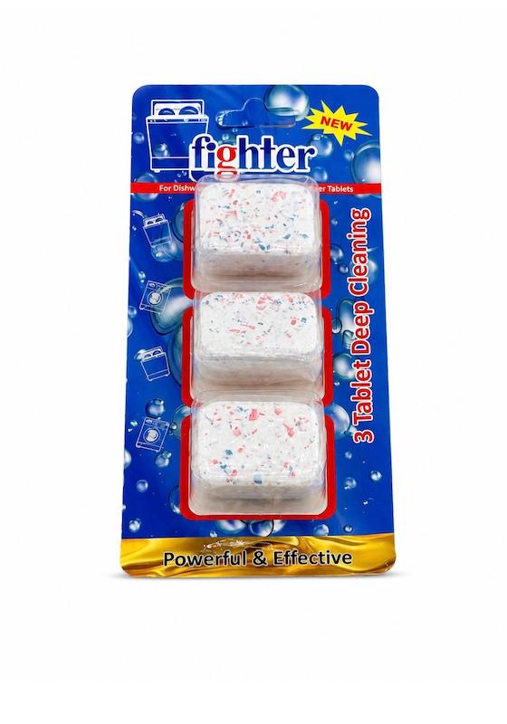 قرص جرم‌گیر و پاک‌کننده عمیق فایتر (Fighter) بسته ۳ عددی - مخصوص ماشین ظرفشویی و سطوح