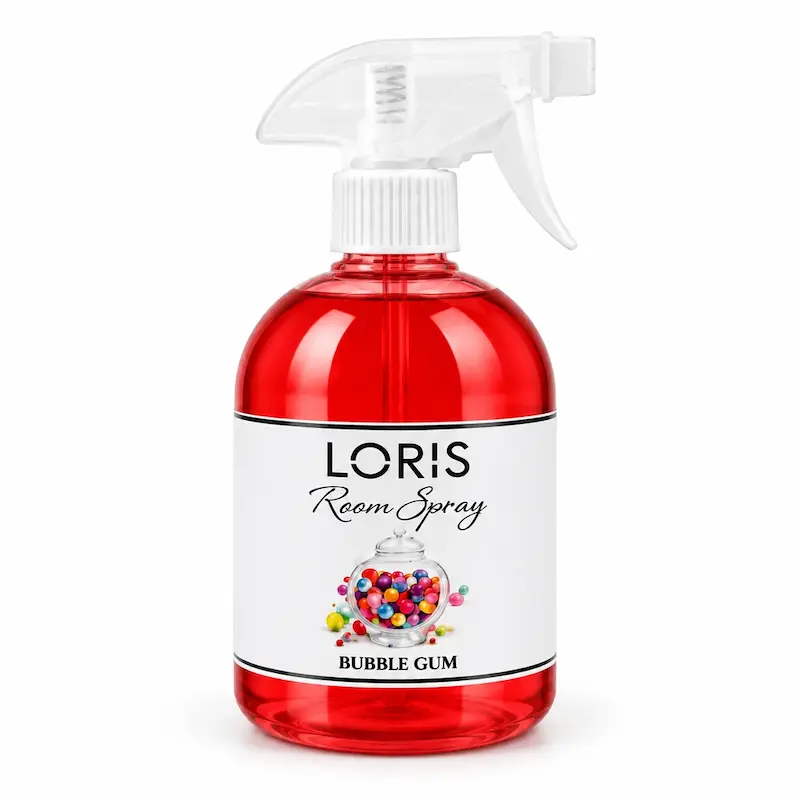 اسپری خوشبوکننده لوریس (LORIS) با رایحه آدامس بادکنکی (Bubble Gum)