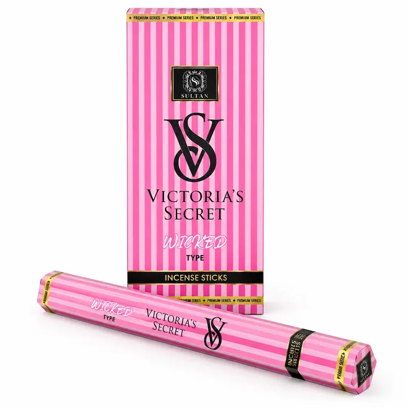 عود شاخه‌ای سلطان با رایحه ویکتوریا سکرت ویکد (Sultan Victoria’s Secret Wicked Type Incense Sticks)