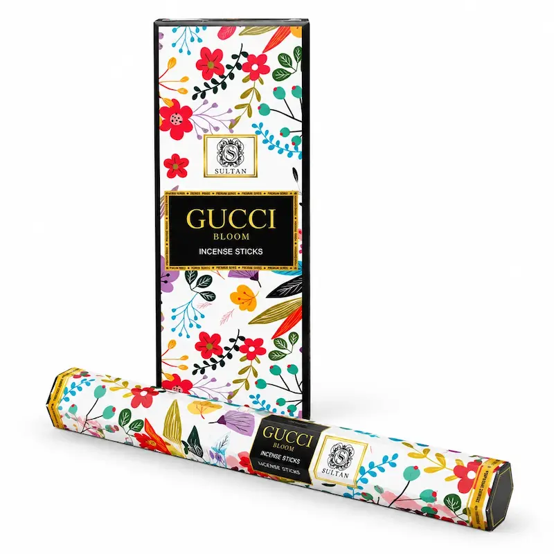 عود شاخه‌ای سلطان مدل گوچی بلوم (Sultan Gucci Bloom Incense Sticks)